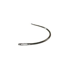 Curved sewing needle
