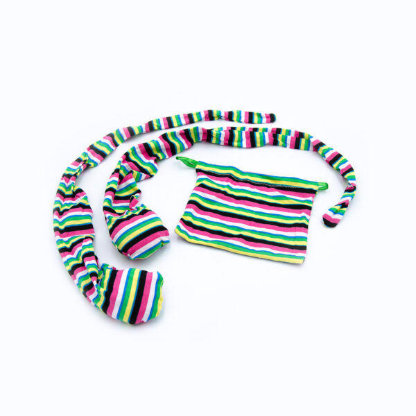 Flow DNA sock practice poi Dark Lines
