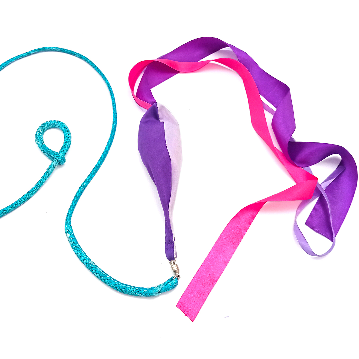 Ribbon Rope Dart by Flow DNA Purple & Pink