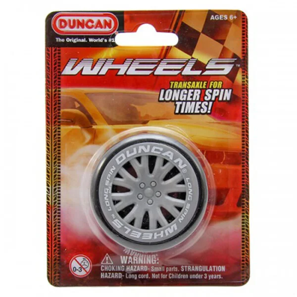 Duncan Wheels Yo-Yo in a Blister Pack - Grey