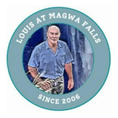 Louis at Magwa Falls