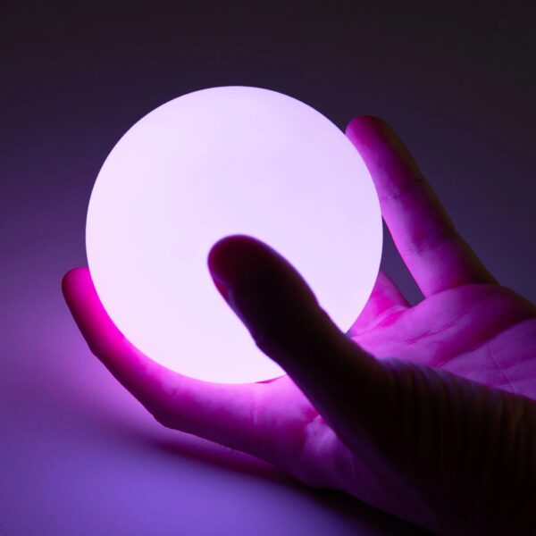 Oddballs 95mm Contact Ball Multi Twist Handheld Purple Light