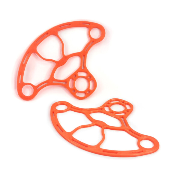 One Piece Mojura 3D Printed Fans - Extra Medium Ring - UV Orange