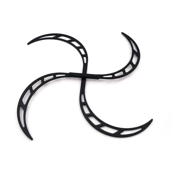 3d printed Flow Buugeng - Black