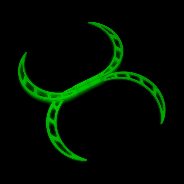 3d printed Flow Buugeng - glow-in-the-dark