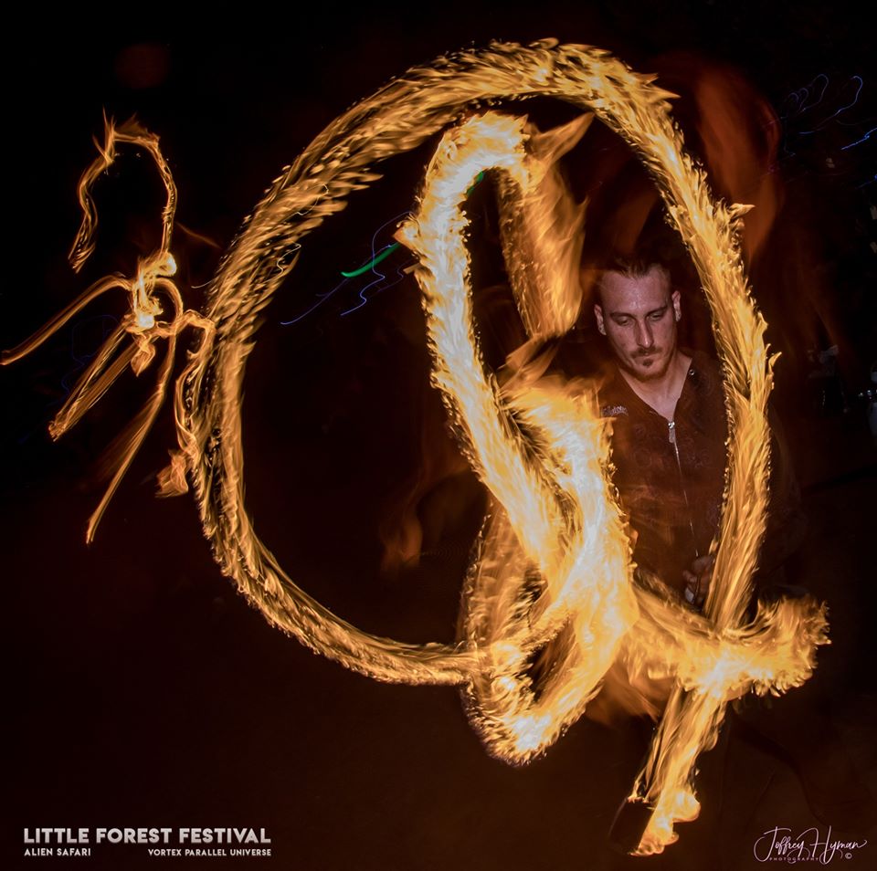 Little Forest Festival New Year 2020 Fire Circle