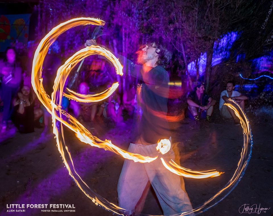 Little Forest Festival New Year 2020 Fire Circle