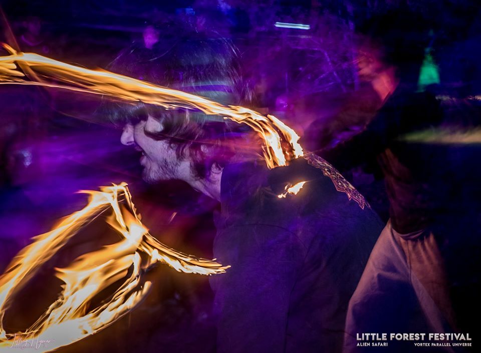 Little Forest Festival New Year 2020 Fire Circle