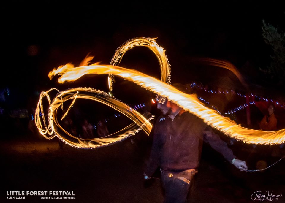 Little Forest Festival New Year 2020 Fire Circle