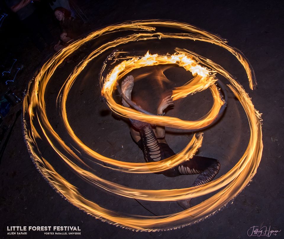 Little Forest Festival New Year 2020 Fire Circle