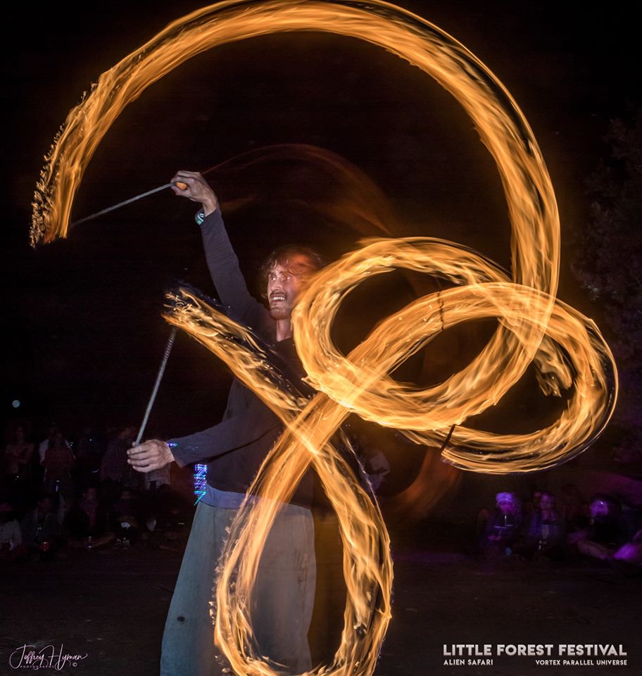 Little Forest Festival New Year 2020 Fire Circle