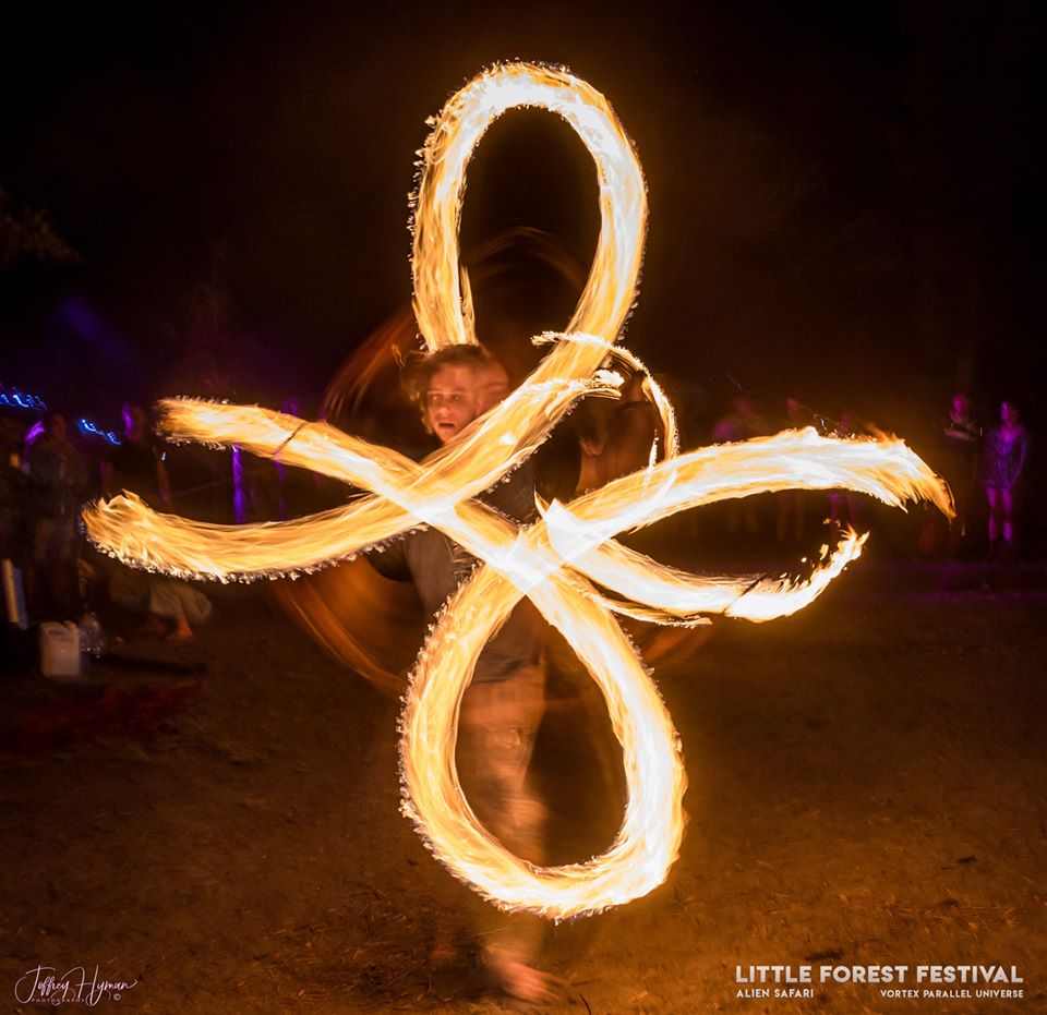 Little Forest Festival New Year 2020 Fire Circle