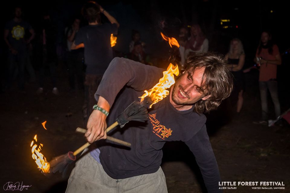 Little Forest Festival New Year 2020 Fire Circle