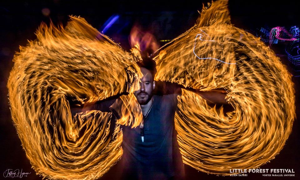 Little Forest Festival New Year 2020 Fire Circle