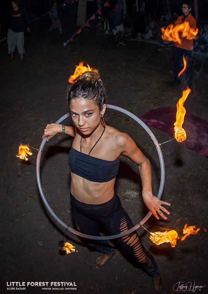 Little Forest Festival New Year 2020 Fire Circle