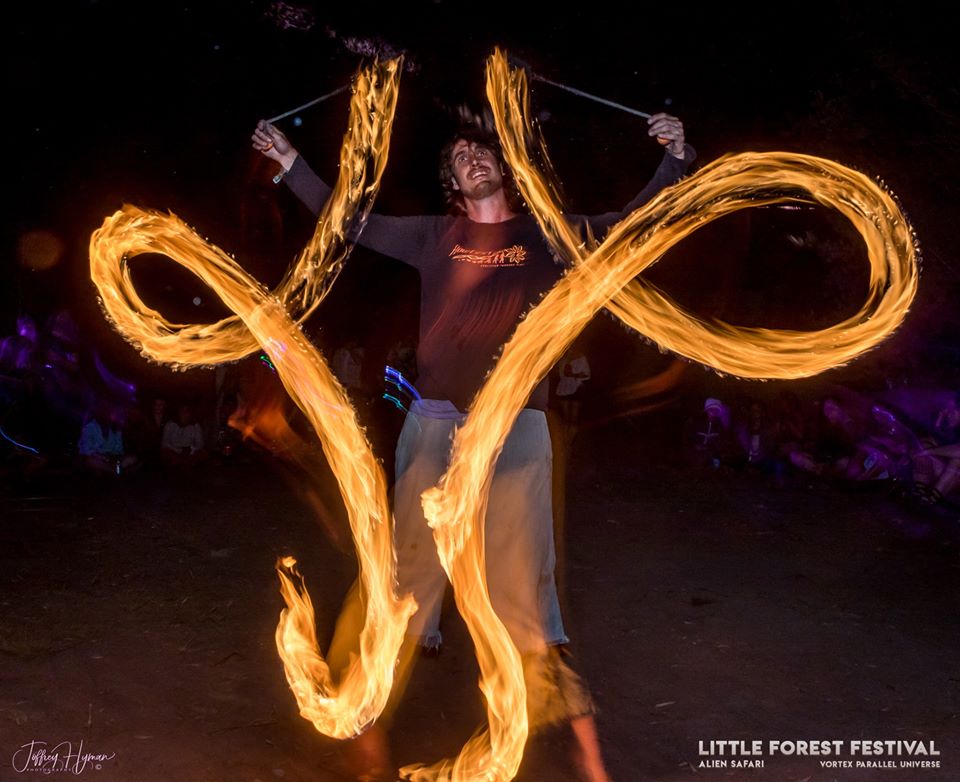 Little Forest Festival New Year 2020 Fire Circle