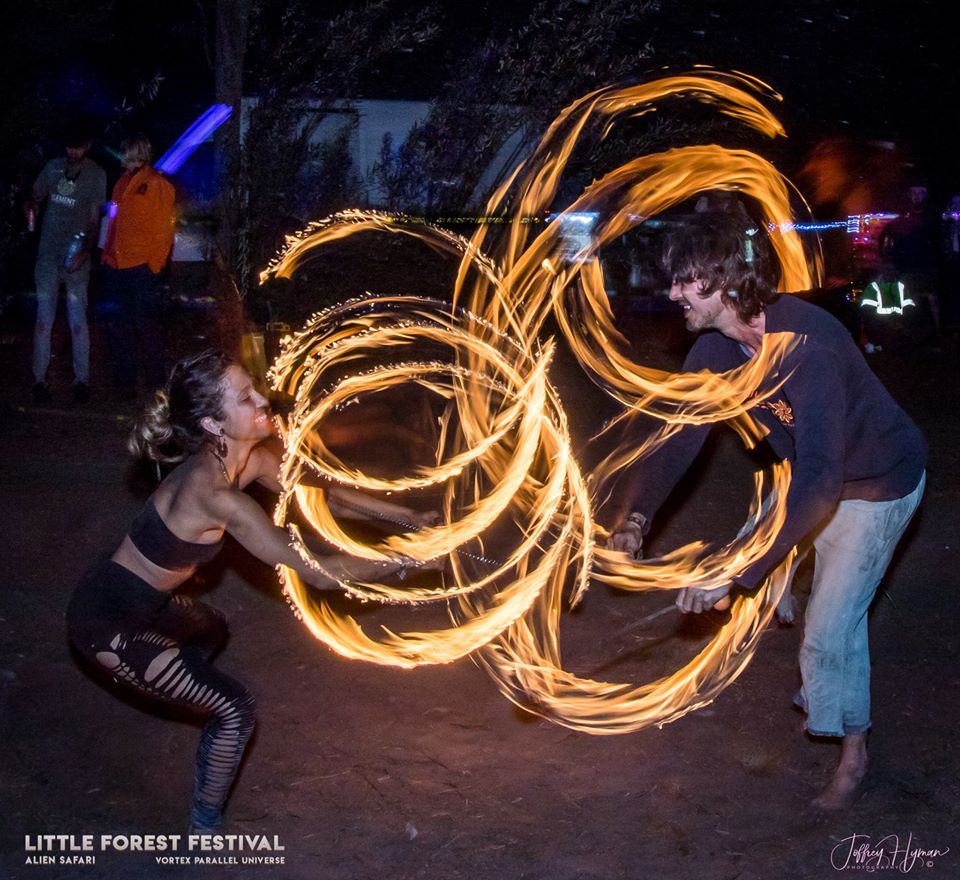 Little Forest Festival New Year 2020 Fire Circle