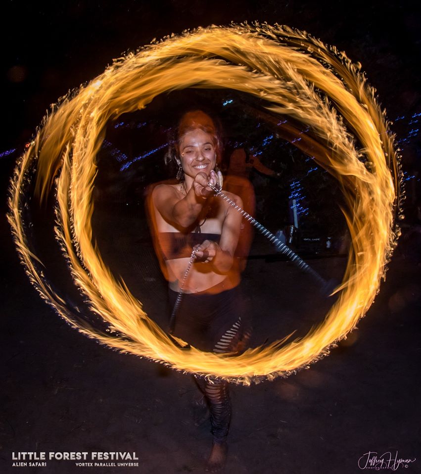 Little Forest Festival New Year 2020 Fire Circle