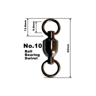 Ball bearing swivel no.10