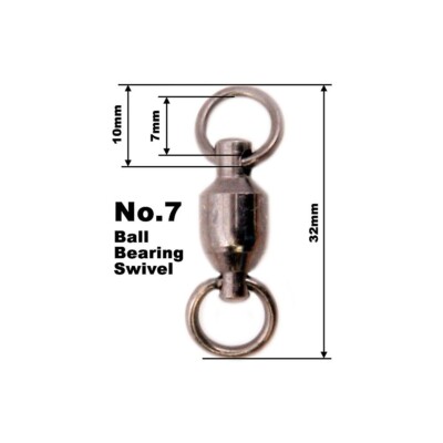 Ball bearing swivel no.7