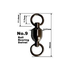 Ball bearing swivel no.9