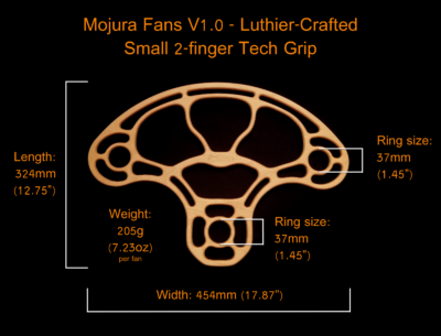 Mojura Fans Dimensions