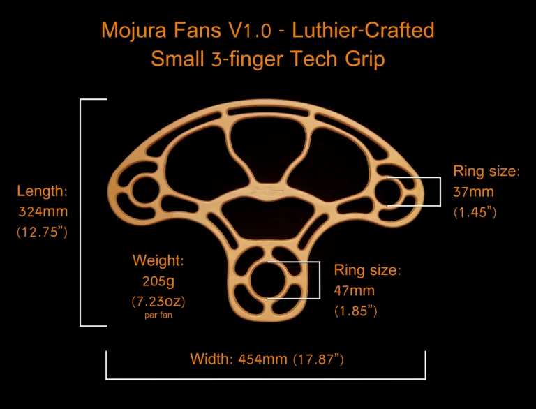 Mojura Fans Dimensions