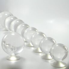 Juggle Dream Acrylic Contact Juggling Ball - Clear - 85mm