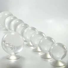 Juggle Dream Acrylic Contact Juggling Ball - Clear - 90mm