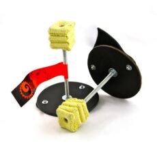 Pair of Gora Hand Candles - Fire Palms