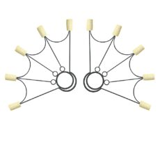 spider fire fan 5 wick black - Flow DNA